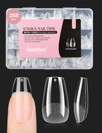 Beetles Gel Nail Tips: set completo para uñas listas para decorar