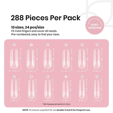 Beetles Gel Nail Tips superficie semi mate para mayor adherencia.