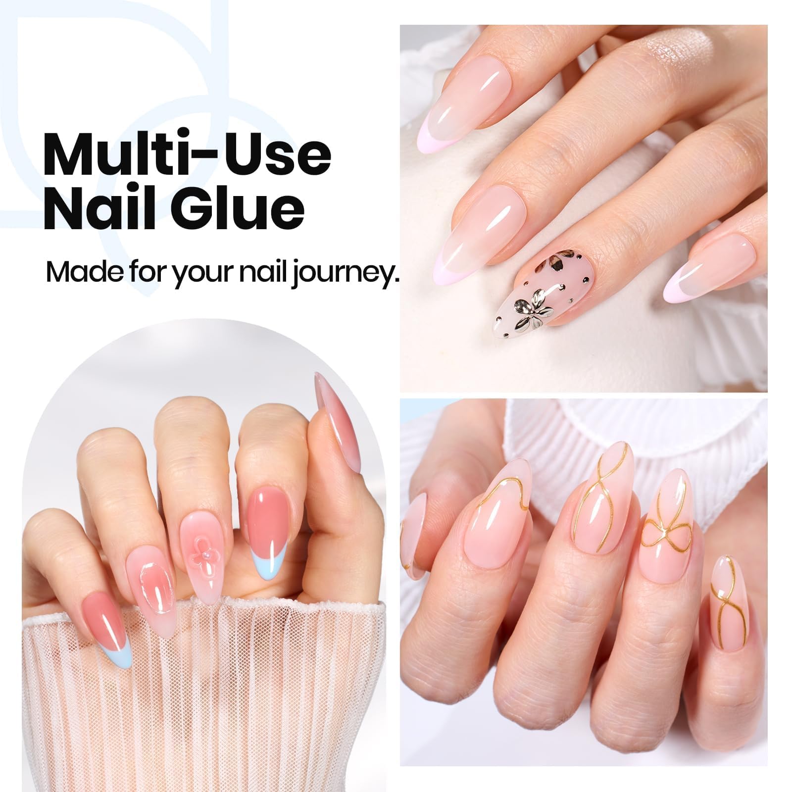 Beetles gel para varios estilos de uñas, uso multiusos