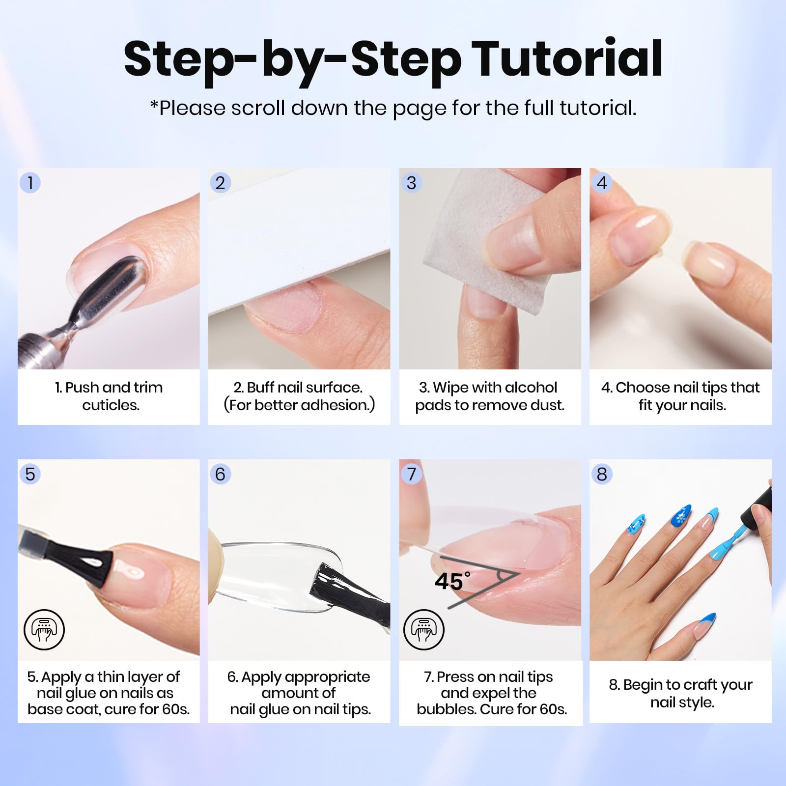 Beetles Gel Polish cola de uñas: fórmula de bajo olor ideal para sesiones cómodas