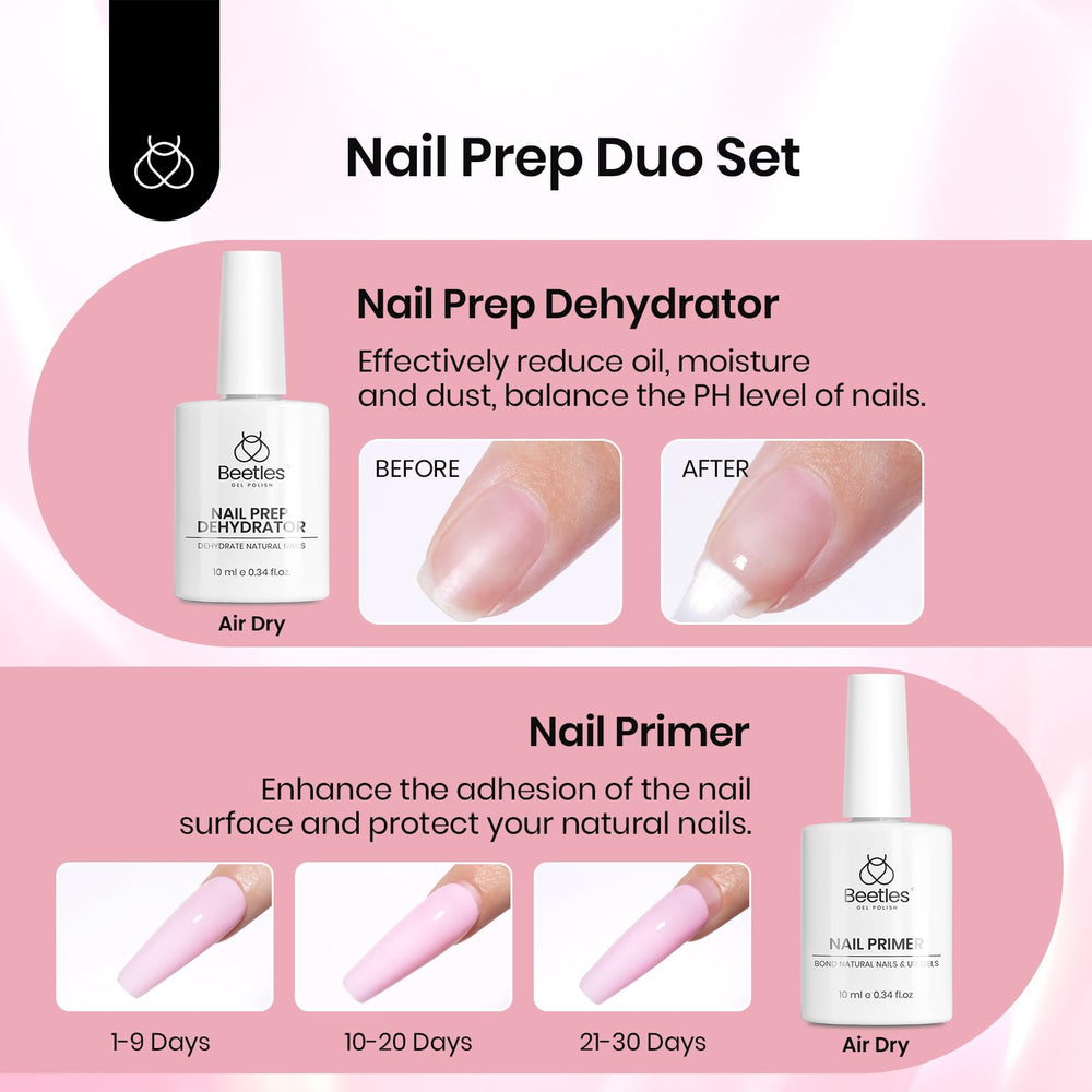 Beetles Gel Adhesivo para uñas, extensión fácil y estable.