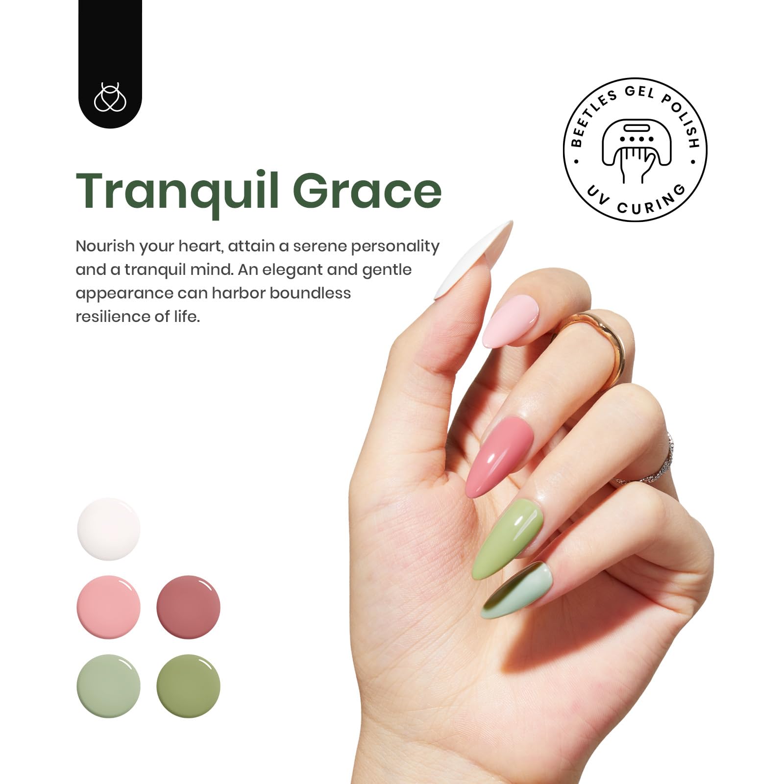 Beetles Gel Polish aplicación suave con acabado profesional y uniforme.