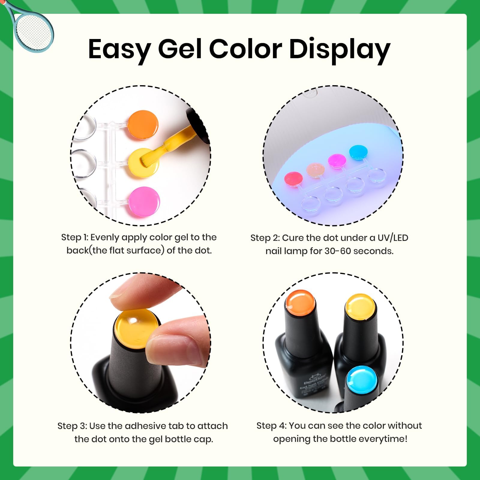 Beetles Gel Polish – base et top coat pour fini professionnel à domicile