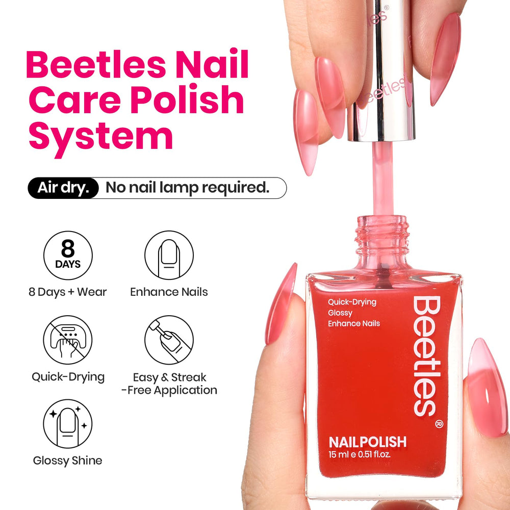 Beetles Gel Polish botella de 15 ml lista para uso doméstico sin lámpara UV