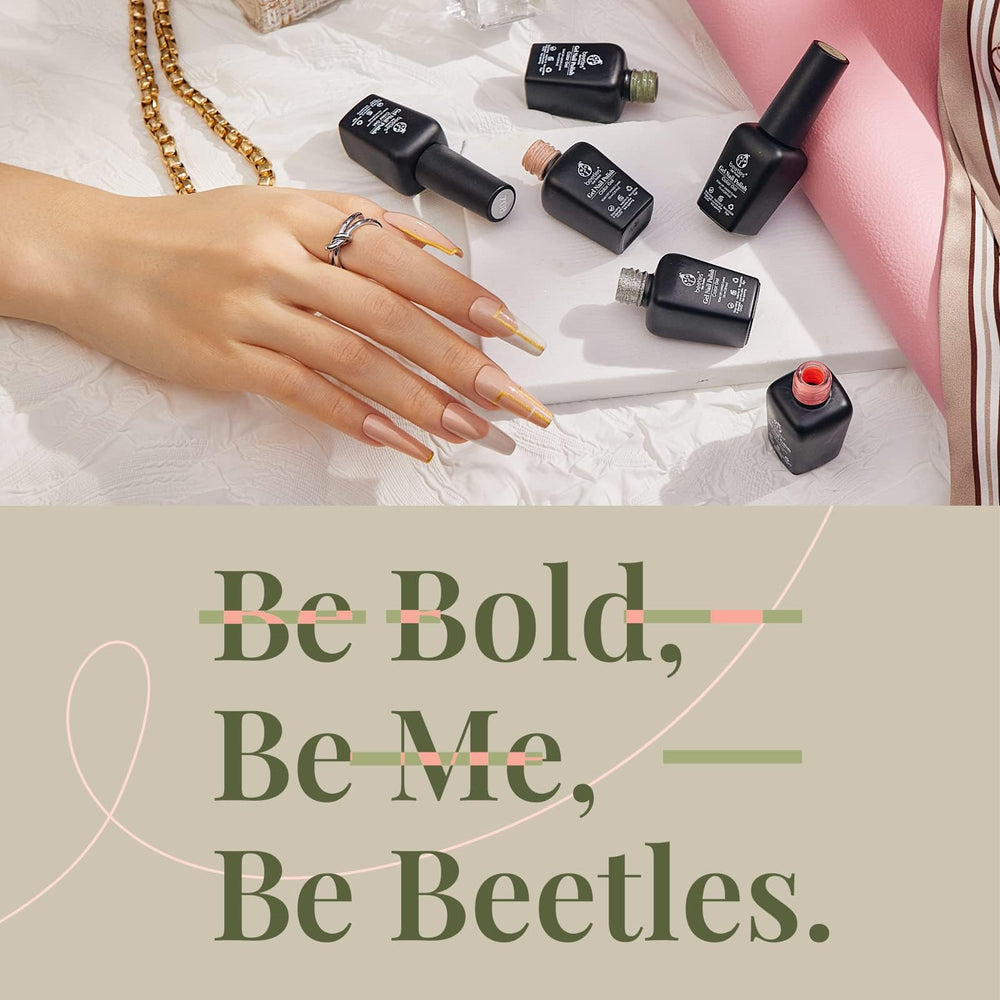 Beetles Gel Polish Brillo Plata: efecto shimmer para uñas elegantes