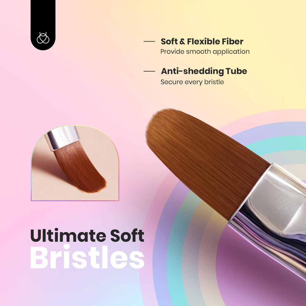 Beetles Gel Polish: brocha liner mediana, líneas definidas