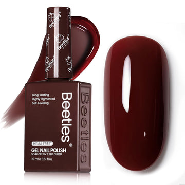Color numero nb487 de Beetles Burgundy Red para localizar el tono exacto.