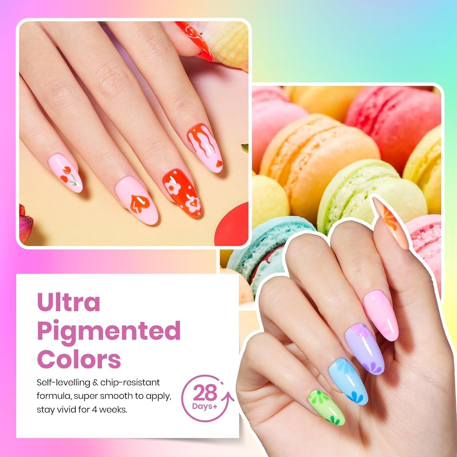 Beetles Gel Polish: capa base de 7,5 ml para aplicación suave y duradera.