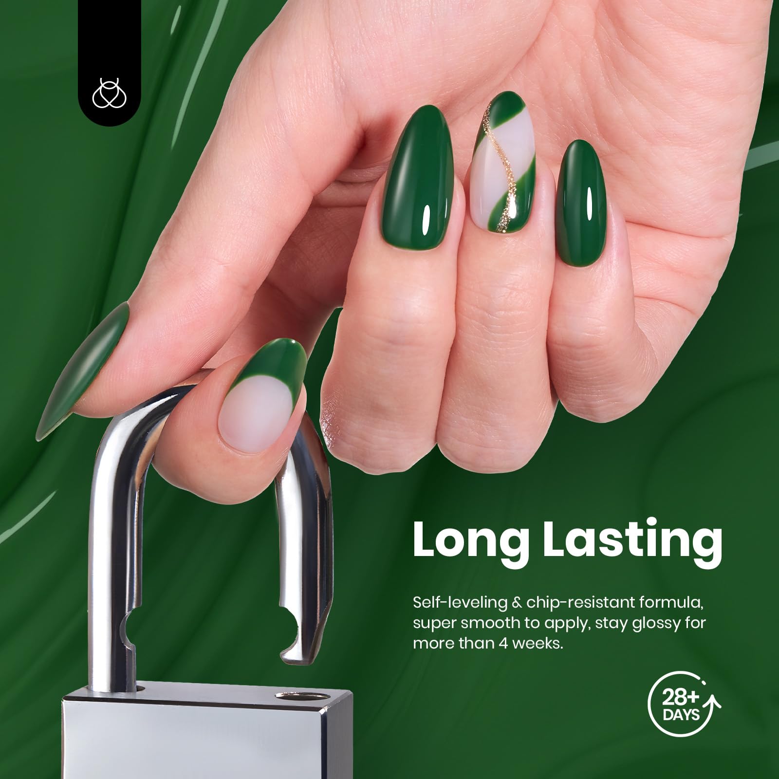 Beetles Gel Polish azul bebé ideal para manicuras suaves.