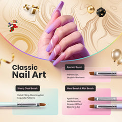 Beetles Gel Polish: delineado con liner para líneas definidas