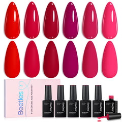 Beetles Gel Polish Crimson Horizon: empaque frontal ideal para regalo y viaje.
