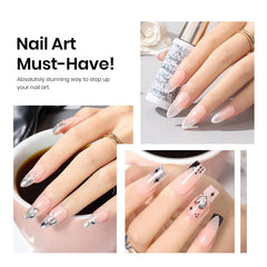 Beetles Gel Polish empaque regalo plateado, ideal para regalo.