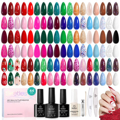 Beetles Gel Polish palette Glitz Galaxy pour tester les teintes avant manucure.