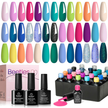 Beetles Gel Polish con ingredientes libres de toxinas para mayor tranquilidad.