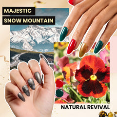 Base et top coats offrant finition lisse et durable.