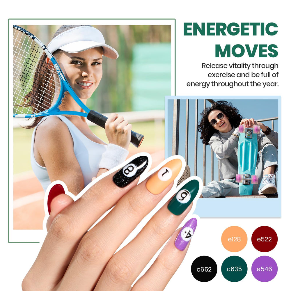 Beetles Gel Polish Kit con 25 tonos de gel para crear estilos variados