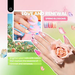 Beetles Gel Polish Kit con capa base y capa superior para acabado perfecto
