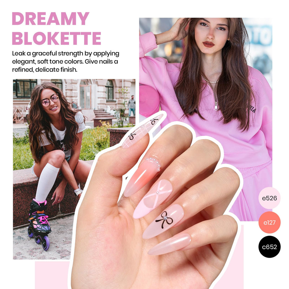 Beetles Gel Polish Kit con herramientas de manicura de calidad