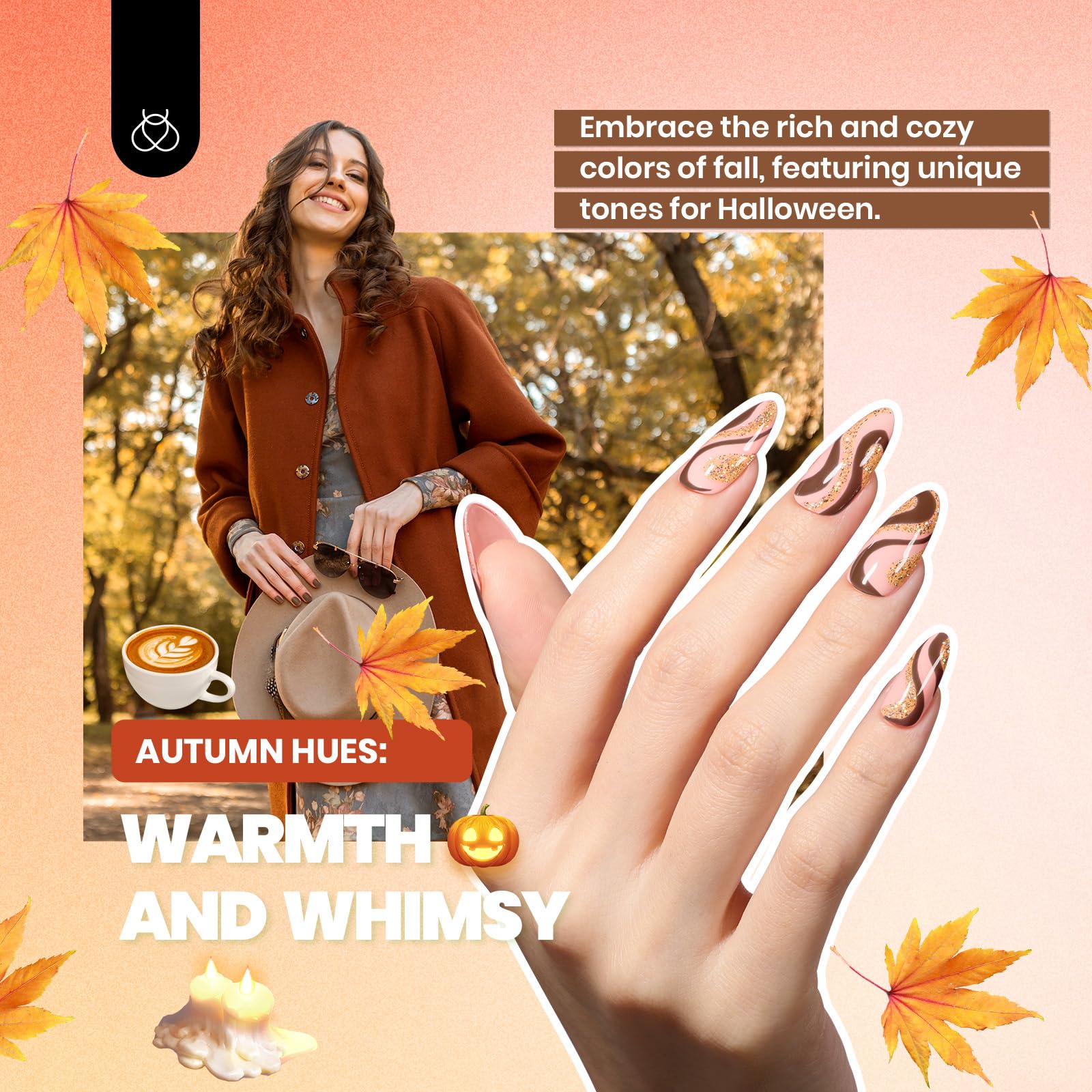 Beetles Gel Polish Kit con luz UV automática para curado eficiente