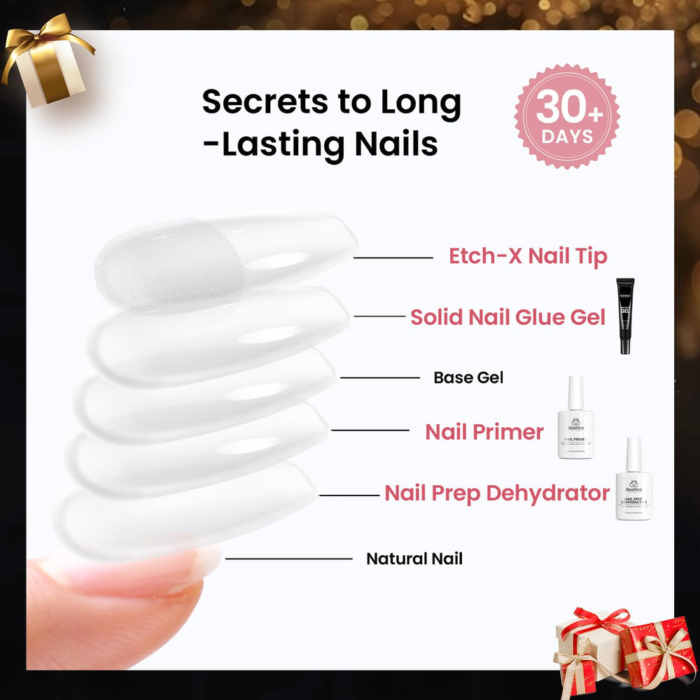 Beetles Gel Polish Primer libre de HEMA para mayor adherencia.