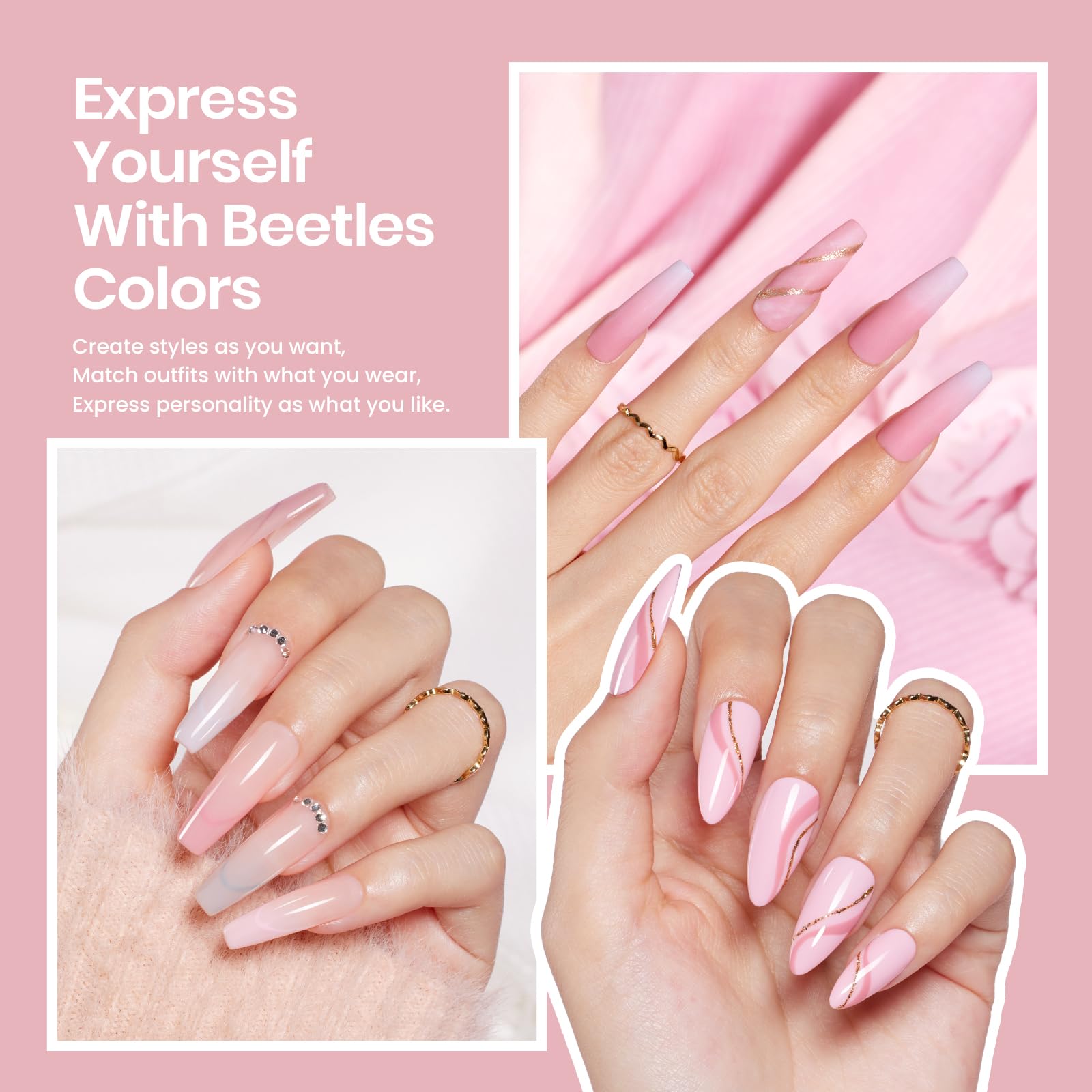 Beetles Gel Polish Kit como regalo ideal para mujeres que aman el cuidado de uñas