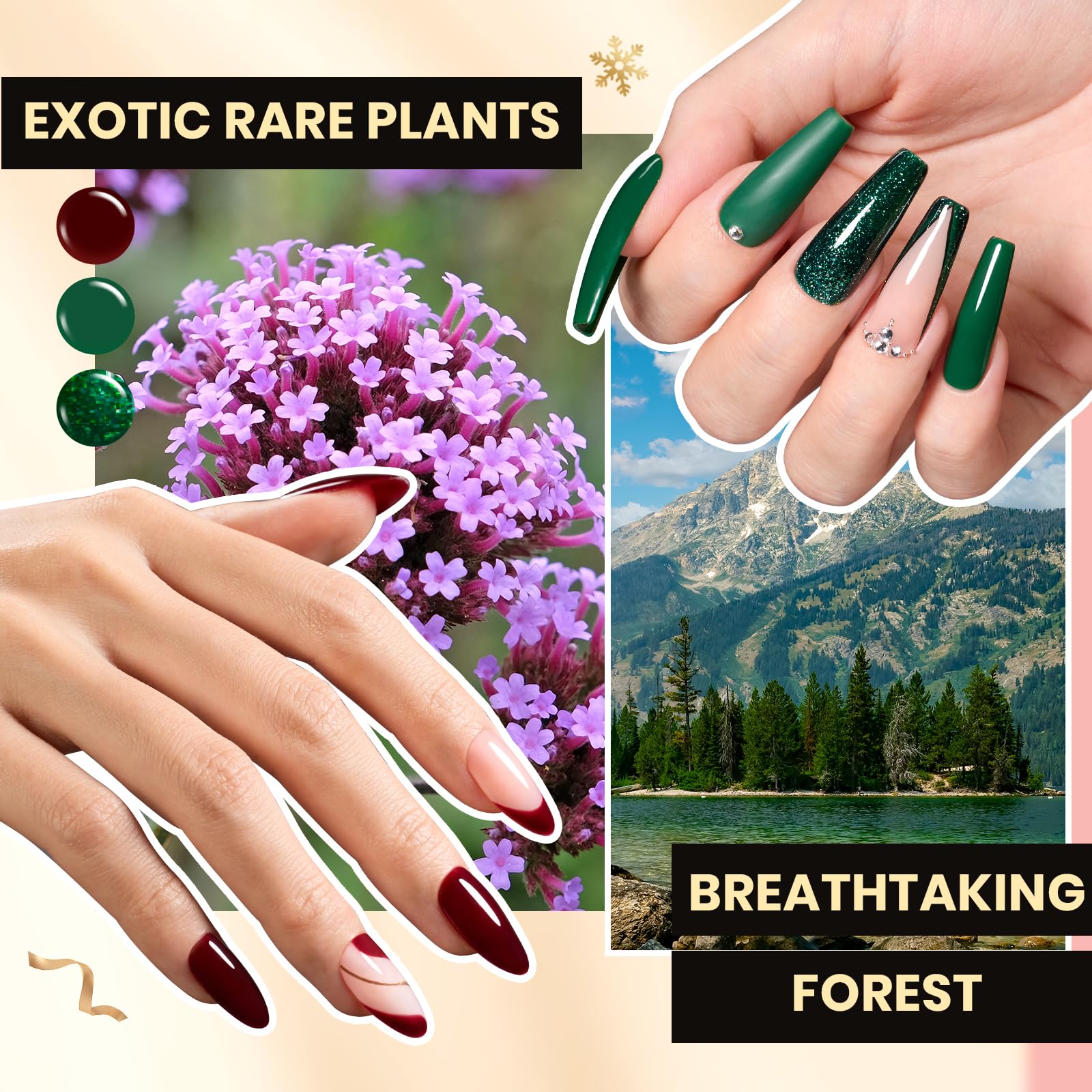 45 teintes variées pour réinventer les looks selon les saisons.