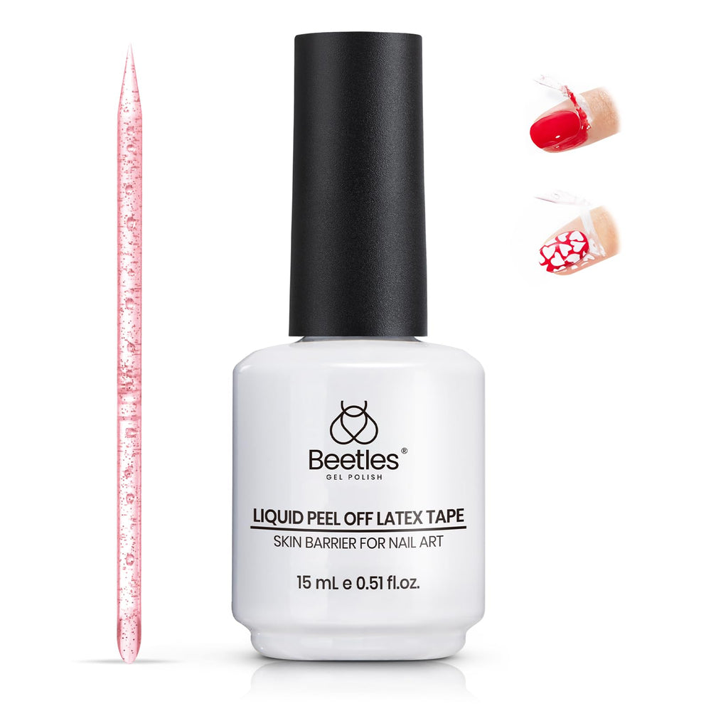 Beetles Gel Polish Latex líquido protege la cutícula durante la manicura