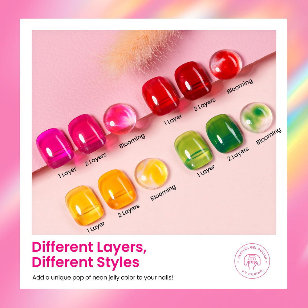 Beetles Gel Polish emballage etui, pratique pour transporter le kit.