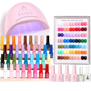 Beetles paleta de 35 colores para manicura rápida y elegante.