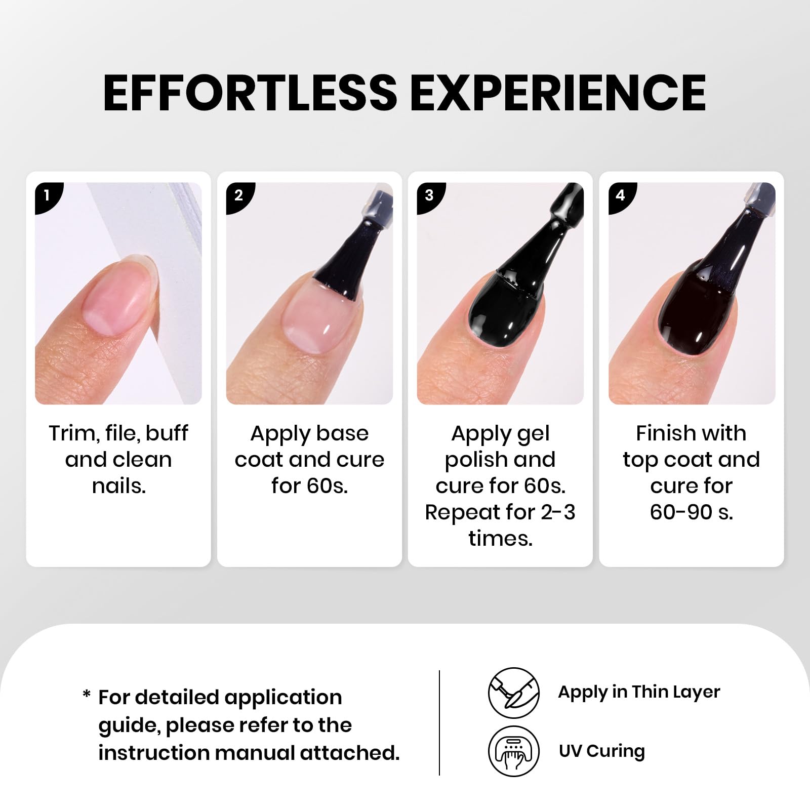Beetles esmalte en gel, regalo ideal para mujeres amantes de manicuras.