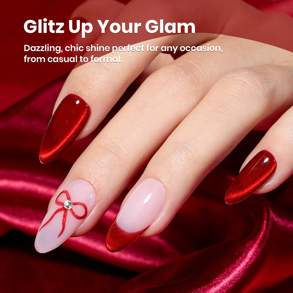 Beetles Ruby Red regalo ideal para amantes del arte de uñas.