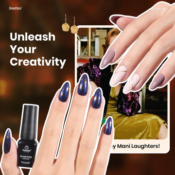 Beetles Gel Polish Set acabado brillante y duradero para uñas lisas