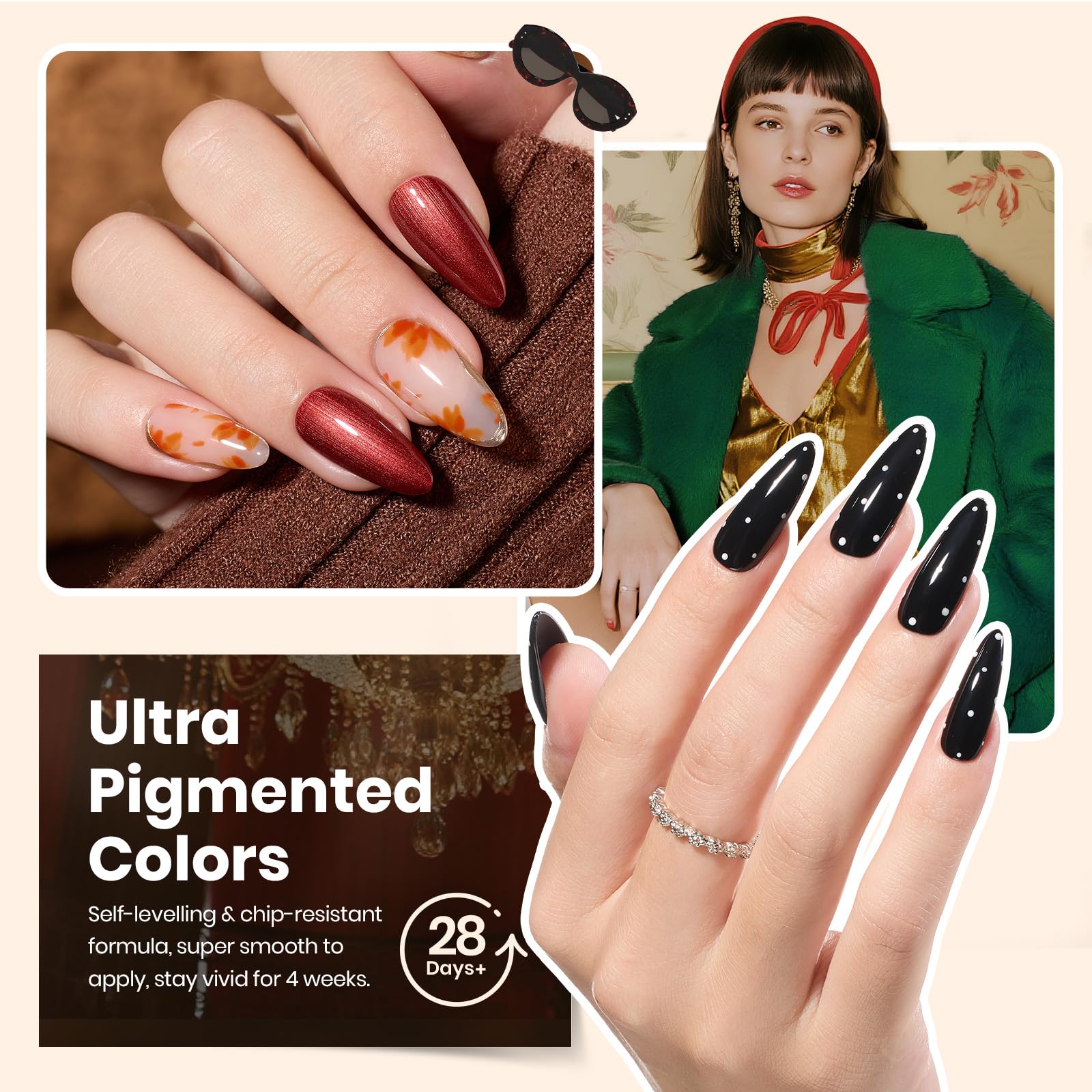 Beetles Gel Polish Set aplicación fácil para principiantes y profesionales
