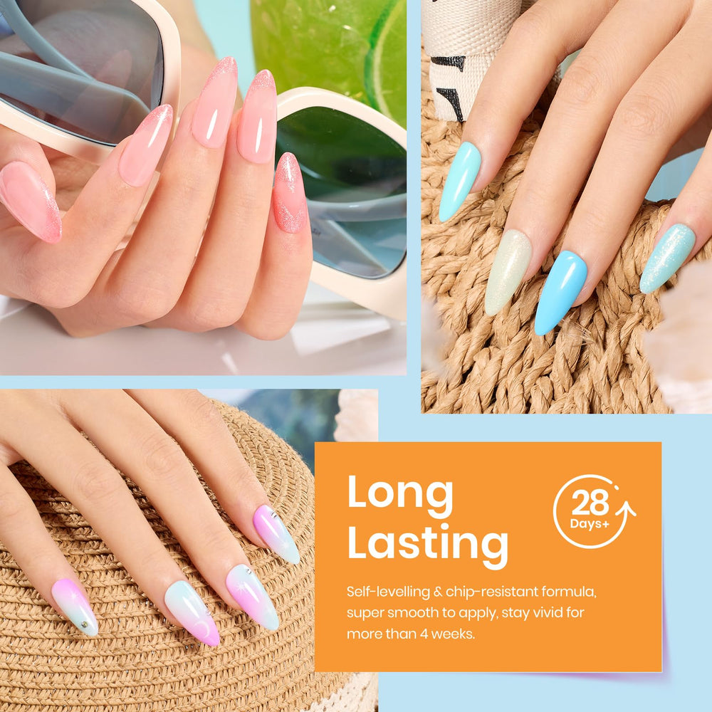 Beetles Gel Polish: primeros planos de pigmentos brillantes y cobertura