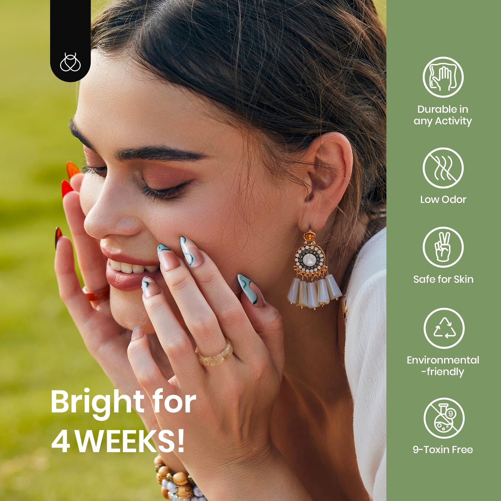 Beetles Esmalte Gel Set - duración estimada de 28+ días.