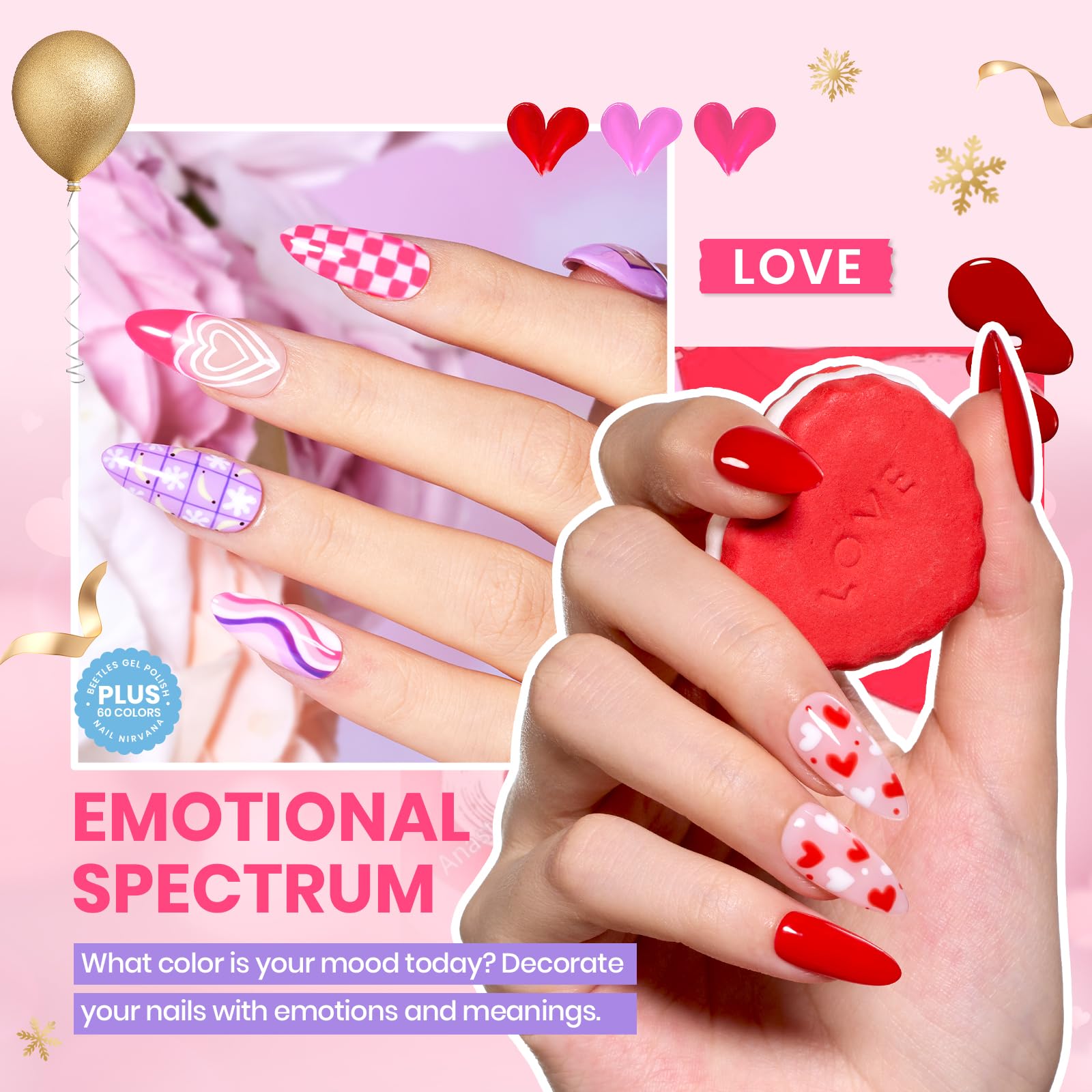 Beetles Gel Polish Set: estuche para ordenar y almacenar tonos.