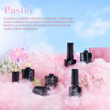 Beetles Gel Polish Pastel Morado tono lila para estilo.