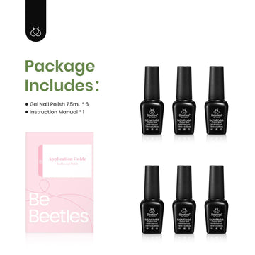 Beetles Esmalte Gel Set - regalo perfecto para mujeres.