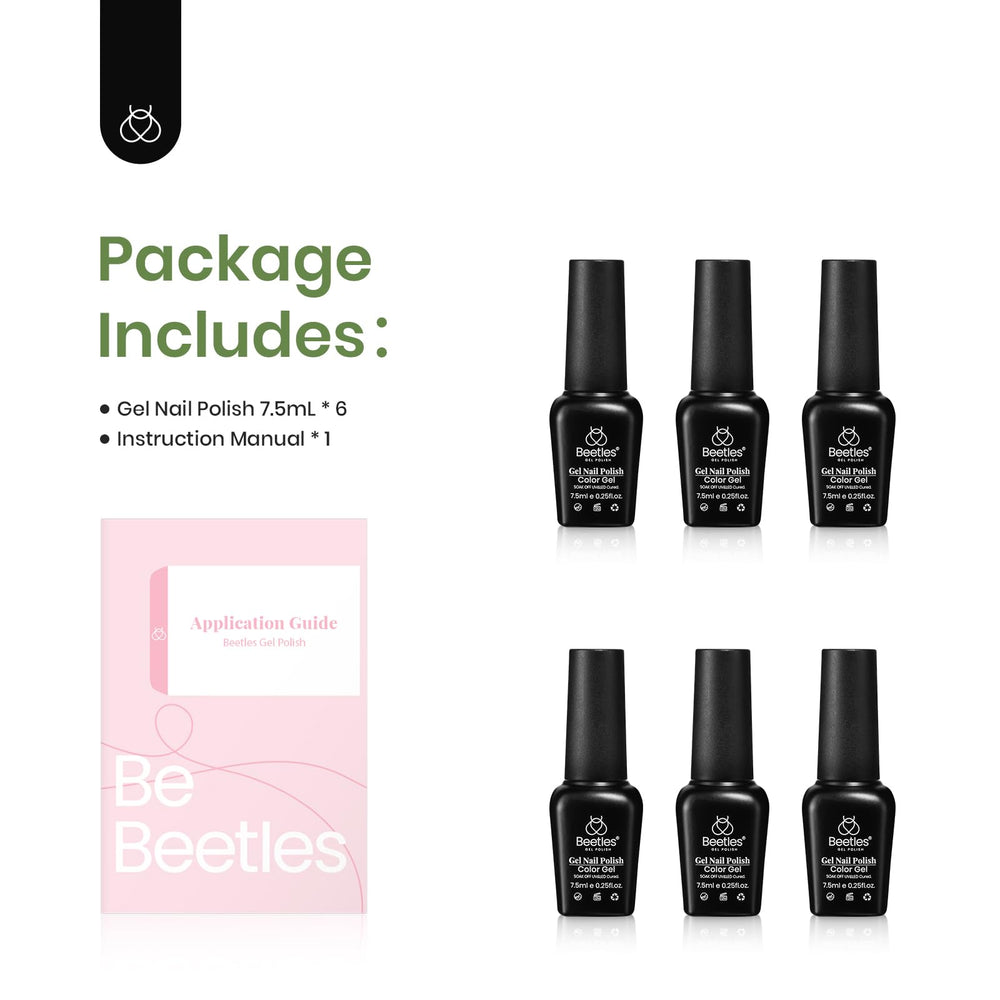 Beetles Esmalte Gel Set - regalo perfecto para mujeres.