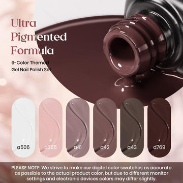 Beetles Gel Polish rosa neutro, tono suave para uñas elegantes.