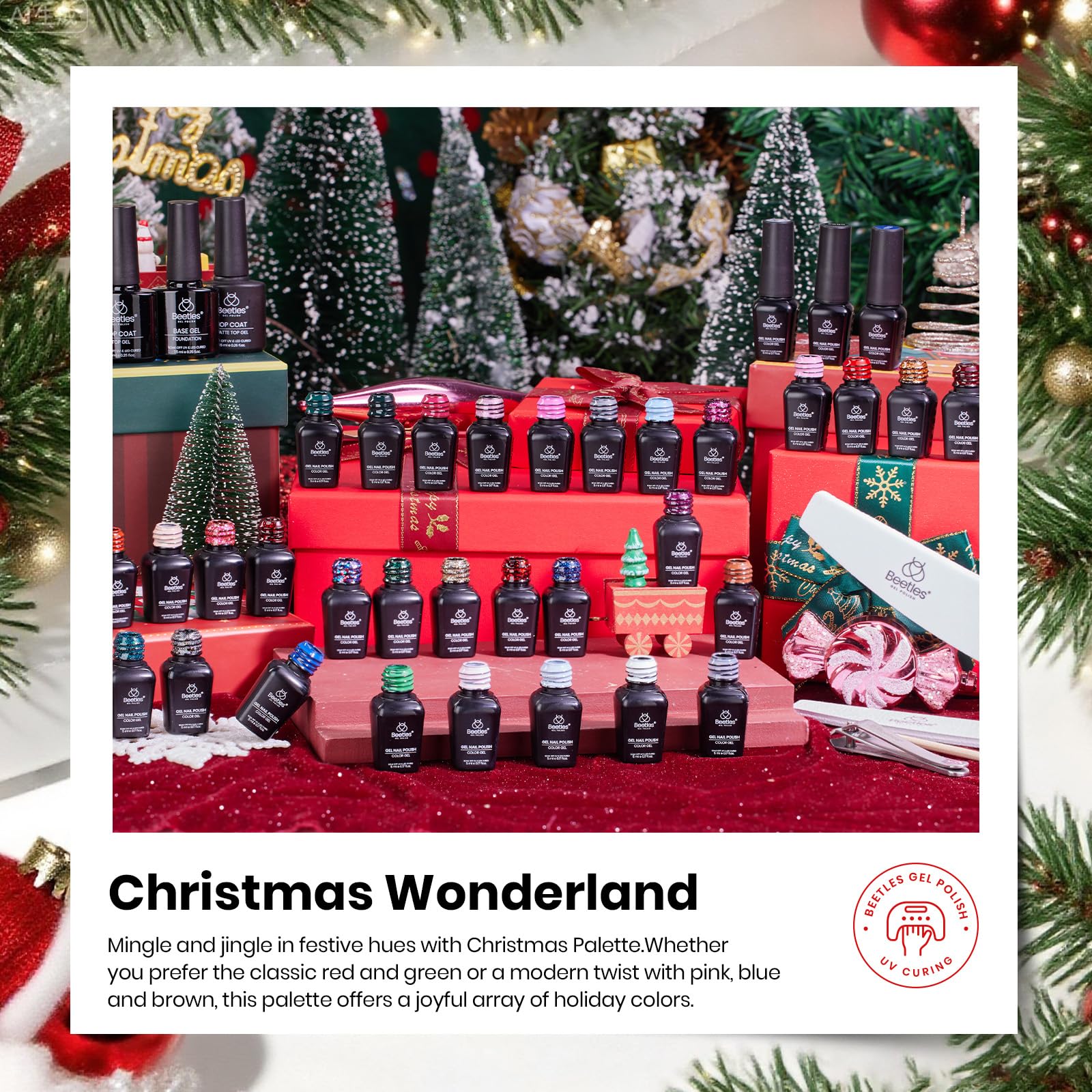 Beetles Gel Polish Spectrum regalo-navideno, perfecto para regalar a amigas.
