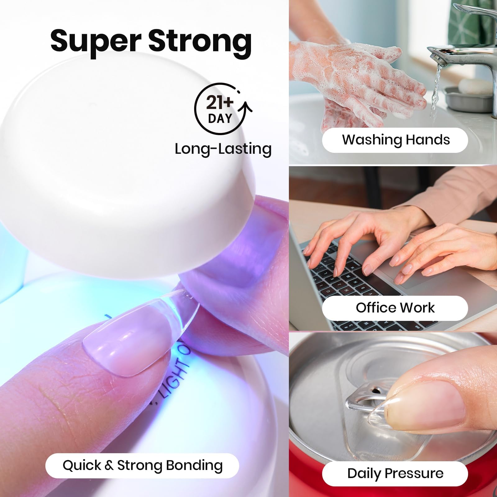 Beetles Gel Polish: usos múltiples para tips acrílicos y uñas de presión.