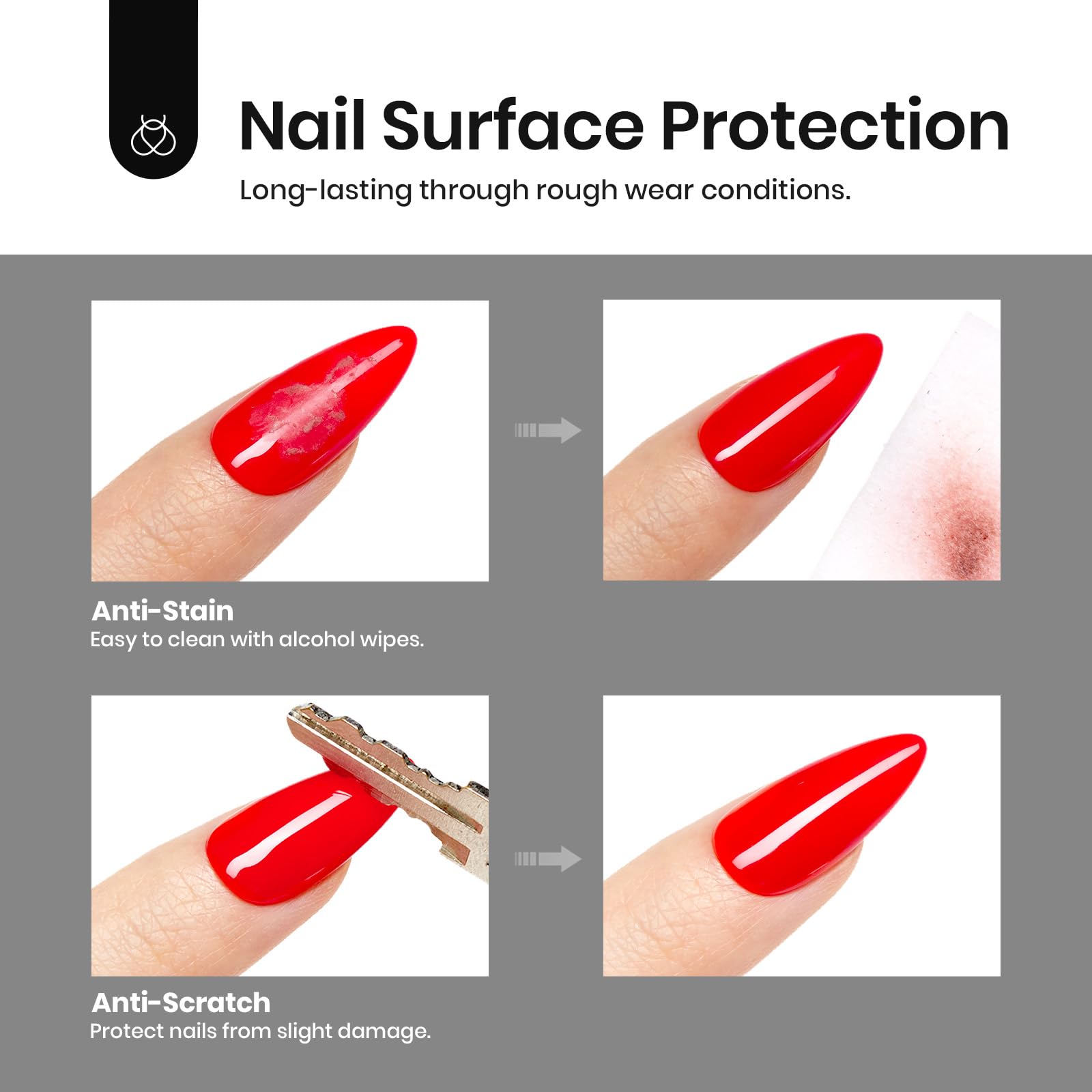 Beetles Gel Top Coat Sin Residuo Pegajoso para un acabado limpio