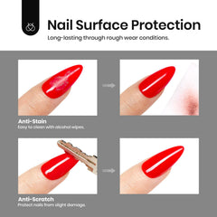 Beetles Gel Top Coat Sin Residuo Pegajoso para un acabado limpio
