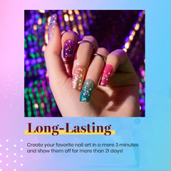 Beetles Glitter Gel Polish verde glitter, ideal para uñas temáticas