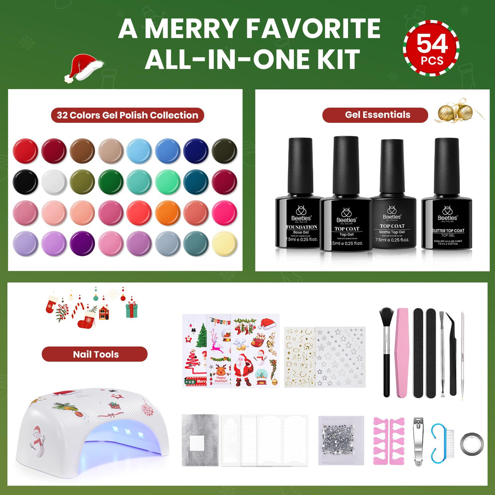 Beetles herramientas de uñas profesionales para manicura casera ordenada.
