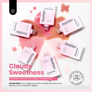 Beetles Jelly Gel kit regalo, diseño elegante para belleza.