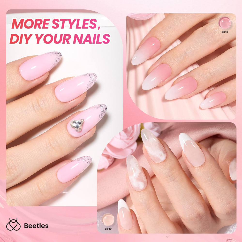 Beetles Jelly Gel ofrece acabado brillo intenso para un look pulido
