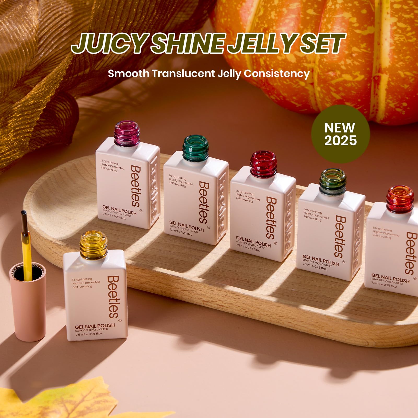 Beetles Jelly Gel Set regalo ideal para amantes de la manicura