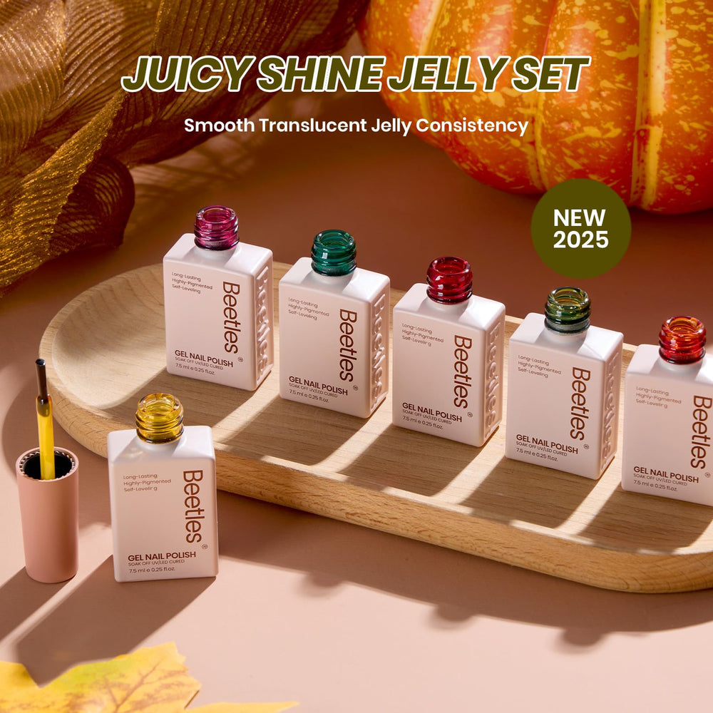 Beetles Jelly Gel Set regalo ideal para amantes de la manicura
